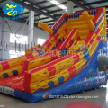Exciting inflatable bouncy slide, inflatable castle with slide combo